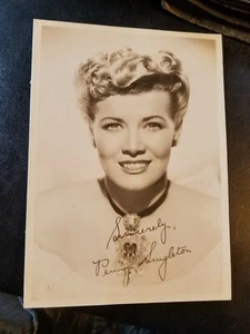 Vintage 1943 Penny Singleton Faksimile Autogramm Presse Werbung Foto 5" x 7" - Bild 1 von 2