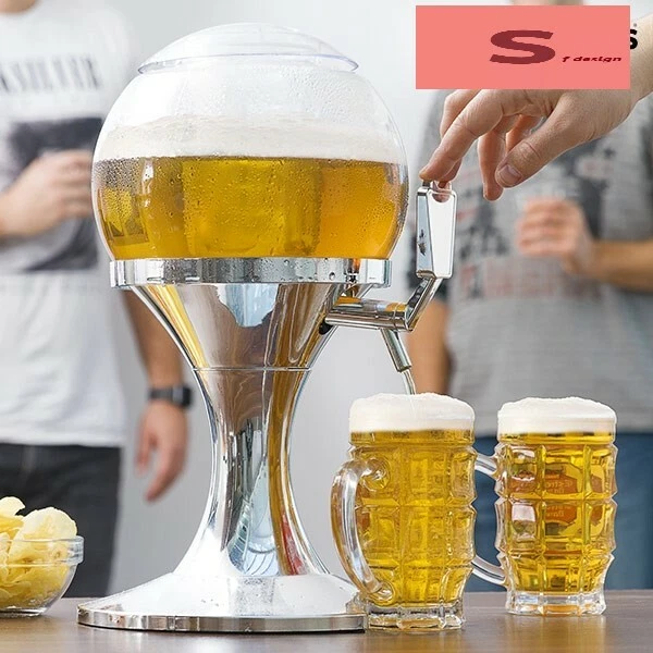 InnovaGoods Ball 3,5L Dispenser Refrigerante di Birra - Argento