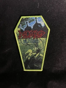 Patch tessuto bara defunta PTPP bordo verde death thrash metallo - Foto 1 di 2