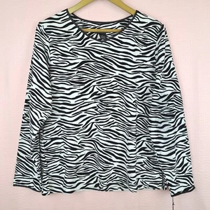 NEU Sarah Spencer superweicher Pyjama Oberteil Nachtwäsche mit Tiermotiv Größe M - Bild 1 von 11