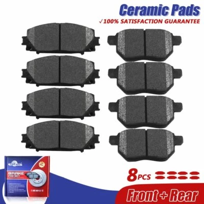 Pastilla de freno delantera + trasera de cerámica para Lexus CT200h 2011-2017 2010-2019 Toyota Prius Foto 1 de 4