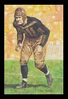 Ed Healey Goal Line Art Card Chicago Bears
