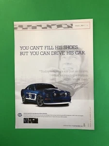 FORD MUSTANG DAN GURNEY SALEEN ORIGINAL VINTAGE PRINT AD ADVERTISEMENT 1 PAGE - Picture 1 of 1