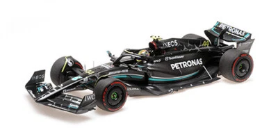 1:18 Minichamps 110230344 Lewis Hamilton Mercedes F1 W14 2nd Australian GP 2023 - Image 1 of 4