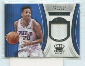 MARKELLE FULTZ 2018-19 Panini Crown Royale Basketball Rookie Jersey Relic  #J-MF