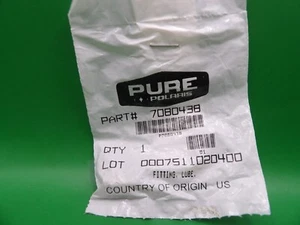NOS POLARIS BIG BOSS MAGNUM 250 TRAIL 91-20 LUBRICANTE DE ACEITE DE FÁBRICA OEM 7080438 - Imagen 1 de 3