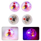 Flashing Interactive Cat Toy Ball Transparent Plastic Glitter Touch Activated