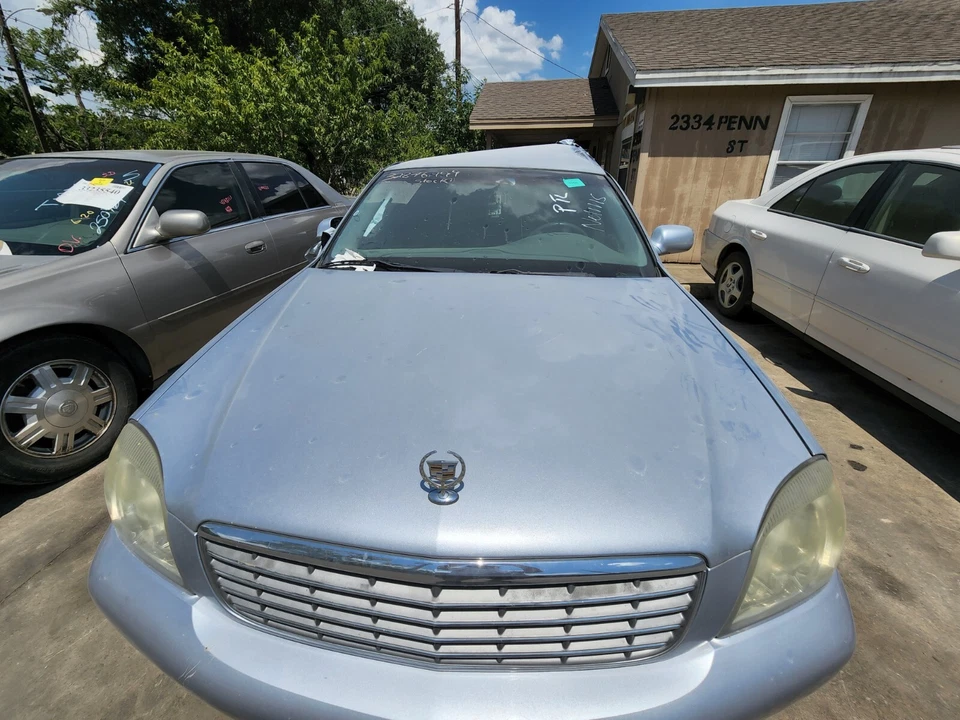Cadillac Deville 2000 2001 2002 2003 2004 2005 capó azul Foto 1 de 1