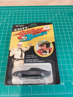 De colección 1980 ERTL Smokey and the Bandit Firebird Trans Am 1/64 fundido a presión #1883 Foto 1 de 4