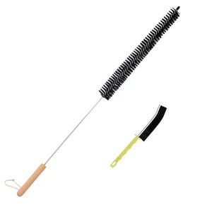 Dryer Lint Brush Vent Cleaner 30 inch Refrigerator Coil Cleaning Brushes Clot... - Picture 1 of 7