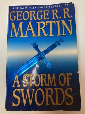 A Storm of Swords George RR Martin 2000 Bantam PB Game of Thrones - Image 1 of 4