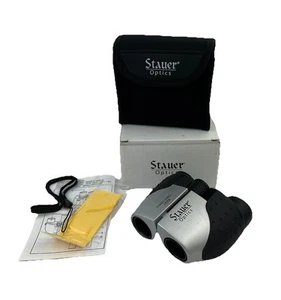 STAUER OPTICS BINOCULARS 8x21 with Carry Case and Cleaning Cloth NEW IN BOX - Picture 1 of 14