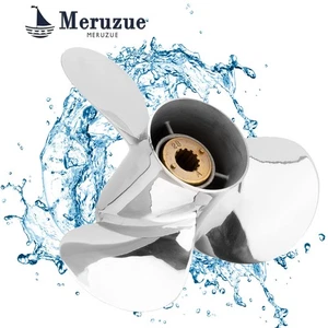 11 1/8 x 13 Stainless Boat Propeller Fit Mercury 30 Force40/50 60 70hp 13 Spline - Picture 1 of 6