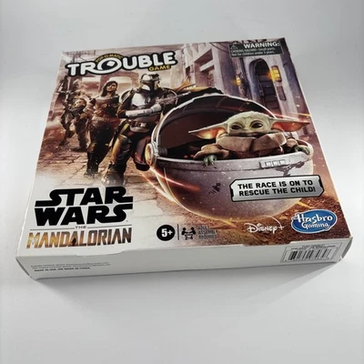 Star Wars/Mandalorian Trouble Game Hasbro 2020 Grogu Pop O Matic - Image 1 of 3