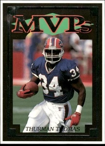 Thurman Thomas 1992 MVPs Magazine Insert Card Limited 10,000 Print Run - Picture 1 of 6