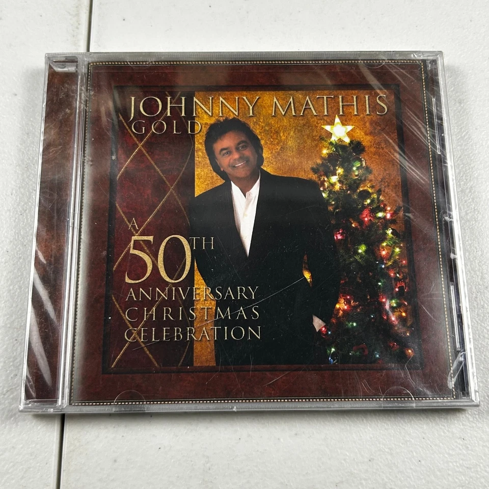 Johnny Mathis - Gold 50th Anniversary Christmas CD 2006 Legacy Pop - Image 1 of 2