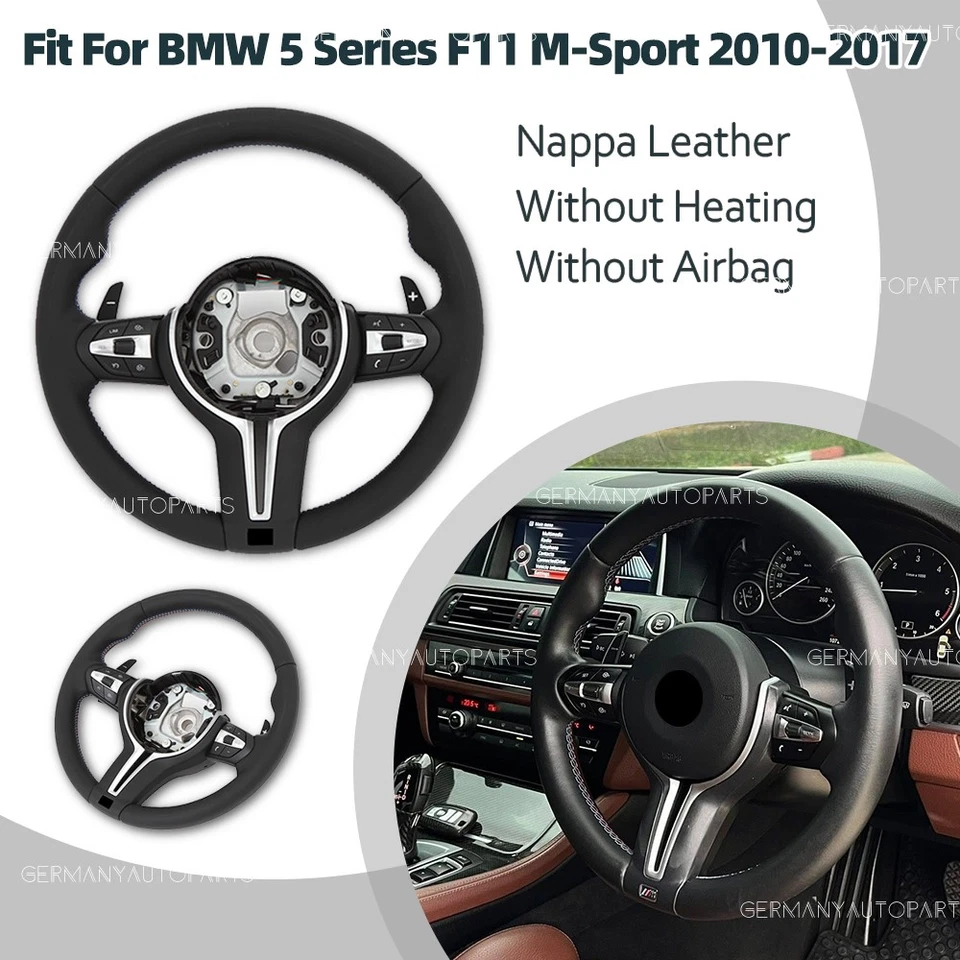 MP Style Steering Wheels For BMW 5 Series F11 M-Sport 2010-17 F07 GT/F10/F06/F90 - Изображение 1 из 4