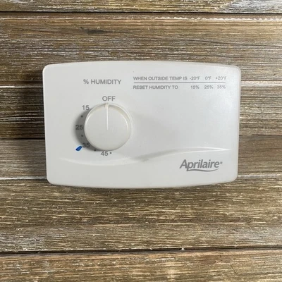 Aprilaire 4655 Manual Humidistat Control Precision Controller Tested And Works! - Image 1 of 3