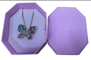 Swarovski Idyllia Pendant & Brooch, Mixed Cuts, Pavé, Butterfly RRP $580 - Picture 1 of 7