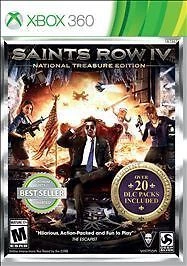 Saints Row IV -- National Treasure Edition (Microsoft Xbox 360, 2014)