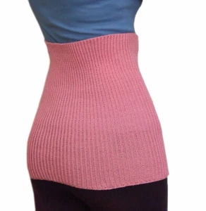 Barriga 100% LANA MERINO vientre riñón cintura calentador mujeres embarazadas haramaki - Imagen 1 de 27