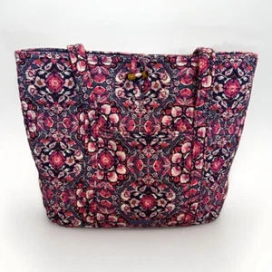 Vera Bradley Magenta Medallion Toggle Tote XL Lanyard ID Holder Set - Picture 1 of 13