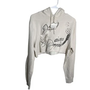 Free Assembly Sweatshirt Women's Medium Graphic Print Pullover Distressed NWT - Picture 1 of 9