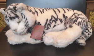 Avanti Siberian Tiger Plush Stuffed Animal Limited Edition 1989 Jockline Italy - Picture 1 of 13
