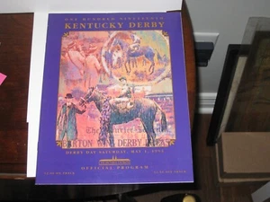 Autographed 1993 Kentucky Derby Program by HOF-Jerry Bailey - Picture 1 of 4