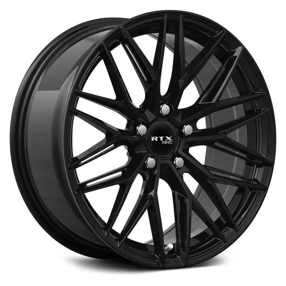 Llanta RTX R-Spec SW20 negro brillante 082845 17x7,5 5x114,3 desplazamiento 42 CB 73,1 mm Foto 1 de 1
