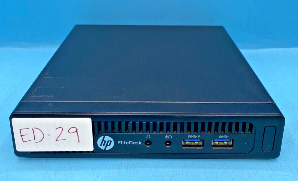 HP EliteDesk 705 G3 Mini PC AMD A10-8700E 16GB RAM - 240GB SSD - PSU (OFFERS OK) - Image 1 of 4