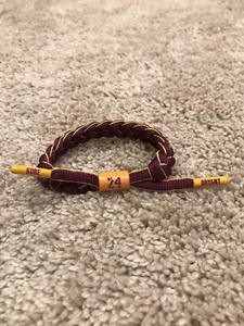Kobe Bryant Los Angeles Lakers NBA Adjustable Shoelace Bracelet - Picture 1 of 1
