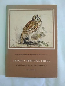 Thomas Bewick's Birds: Watercolours and Engravings 1981 Hardcover Book HCDJ - Picture 1 of 10