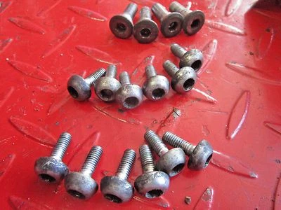 Honda CBR 600 R 600R RR cbr600 F3 Rotor de freno montaje en disco Pernos Tornillos 95-98 Foto 1 de 2