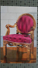Soviet Postcard 1975 Russian Furniture Armchair Carved and Gilt 18th century