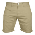 Mens Chino Shorts Casual 100% Cotton Cargo Combat Half Pant Summer Jeans New
