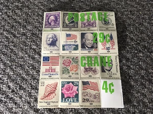 Stamps through the years Chart. - Picture 1 of 2