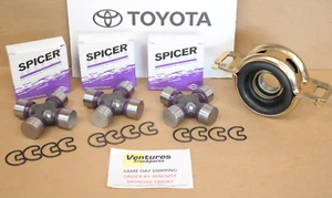 2007-2017 Toyota Tundra Rear 2 Piece Driveline U-Joint Hanger Bearing Kit Spicer - Picture 1 of 8