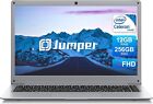 Jumper Laptop 12GB RAM 256GB SSD Intel CPU  Windows 11 Ultrabook 14 inch...