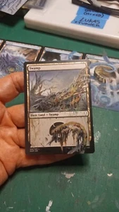 MtG Swamp Monster Kraken Magic Altered Hand Painted Art Alter Dominaria - Picture 1 of 1