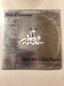 Bad Company ‎– Run With The Pack Vinyl, 1976 Swan Song ‎– SS 8415. LP Vinyl Good - Picture 1 of 14