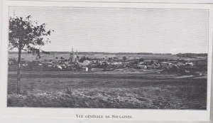 1910 -- VUE GENERALE DE SOULAINES 3J826 - Foto 1 di 1