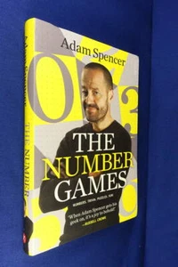 THE NUMBER GAMES Adam Spencer NUMBERS TRIVIA PUZZLES FUN Mathematics Maths Math - Picture 1 of 10