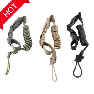 Tactical Lanyard Multi-purpose Spring Lanyard Pistol Secure Lanyard Accessories - Picture 1 of 15