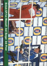 A5385- 1992 Grid Formula One Nascar Card #s 1-200 -You Pick- 10+ FREE US SHIP
