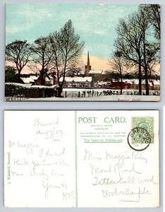 Brewood, Staffordshire - Church Village - Snow - Pub. J Wakefield, Posted 1909 - Picture 1 of 1