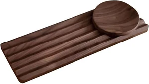 Pen Holder Wave Pen Tray Wooden Desk Organizer,Pencil Holder,Fountain Pen Tray,P - Picture 1 of 12