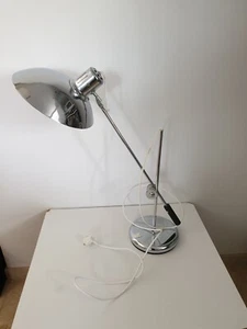 Lampe de bureau articulé en métal chromé par André Lavigne pour Aluminor 1960 - Bild 1 von 9