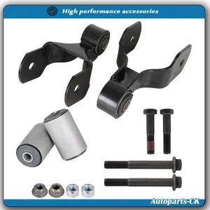 2Pcs For 80-97 Ford F-250 F-350 4WD Pickup Front Leaf Spring Shackle Bracket Kit - Picture 1 of 8