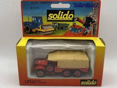 SOLIDO Dodge 6x6 Nº2105 truck firefighters Diecast - Image 1 of 2
